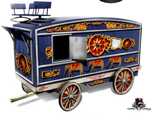 Cart for circus - design for build