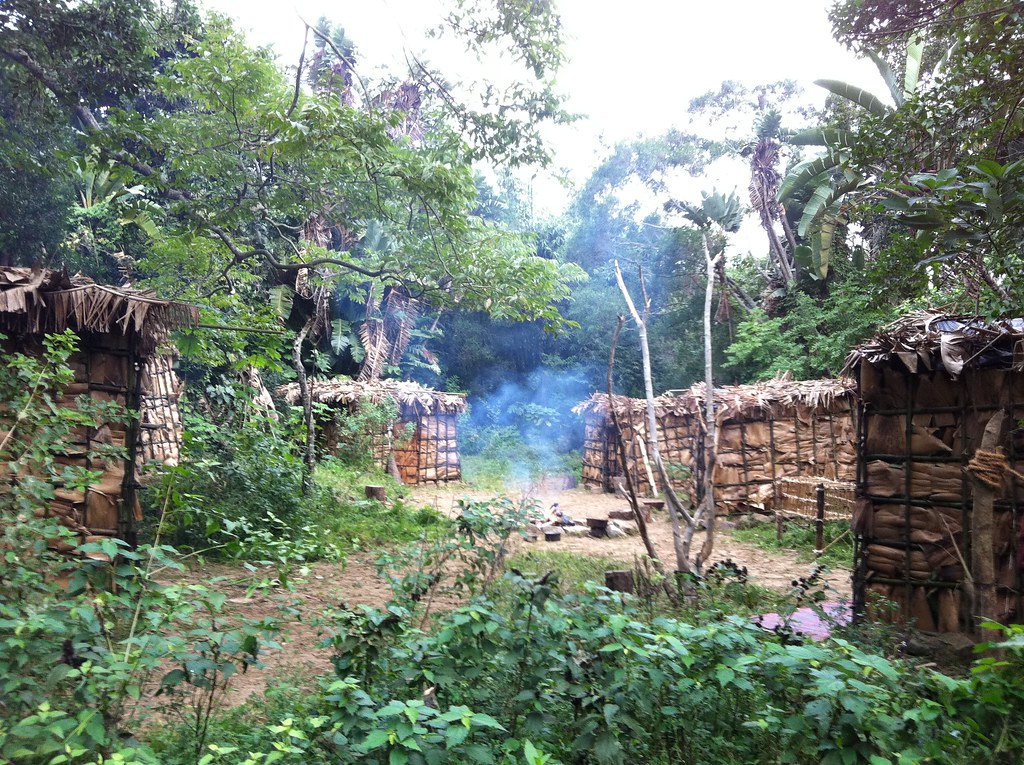 Jungle Village set build