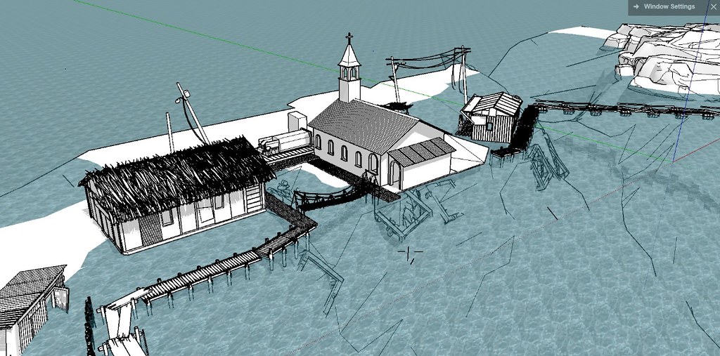 Warner Bros - Deep Blue Sea 3 - feature - Set design original concept draft