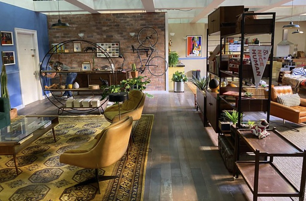 Afterlife of the Party - Netflix feature - stage set designed & build