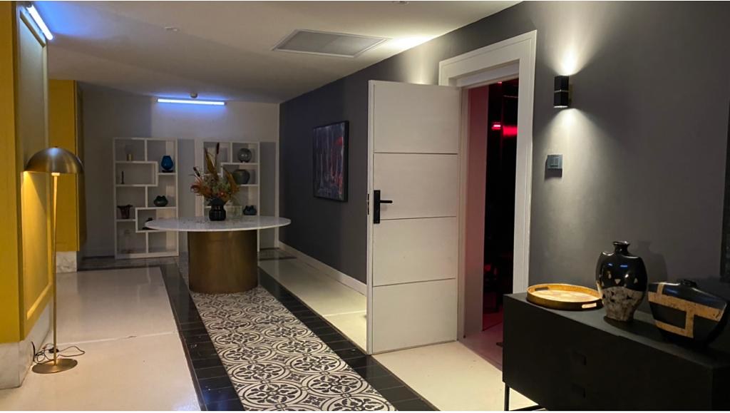 Warner Bros feature - set designed and build in abandoned underground parking